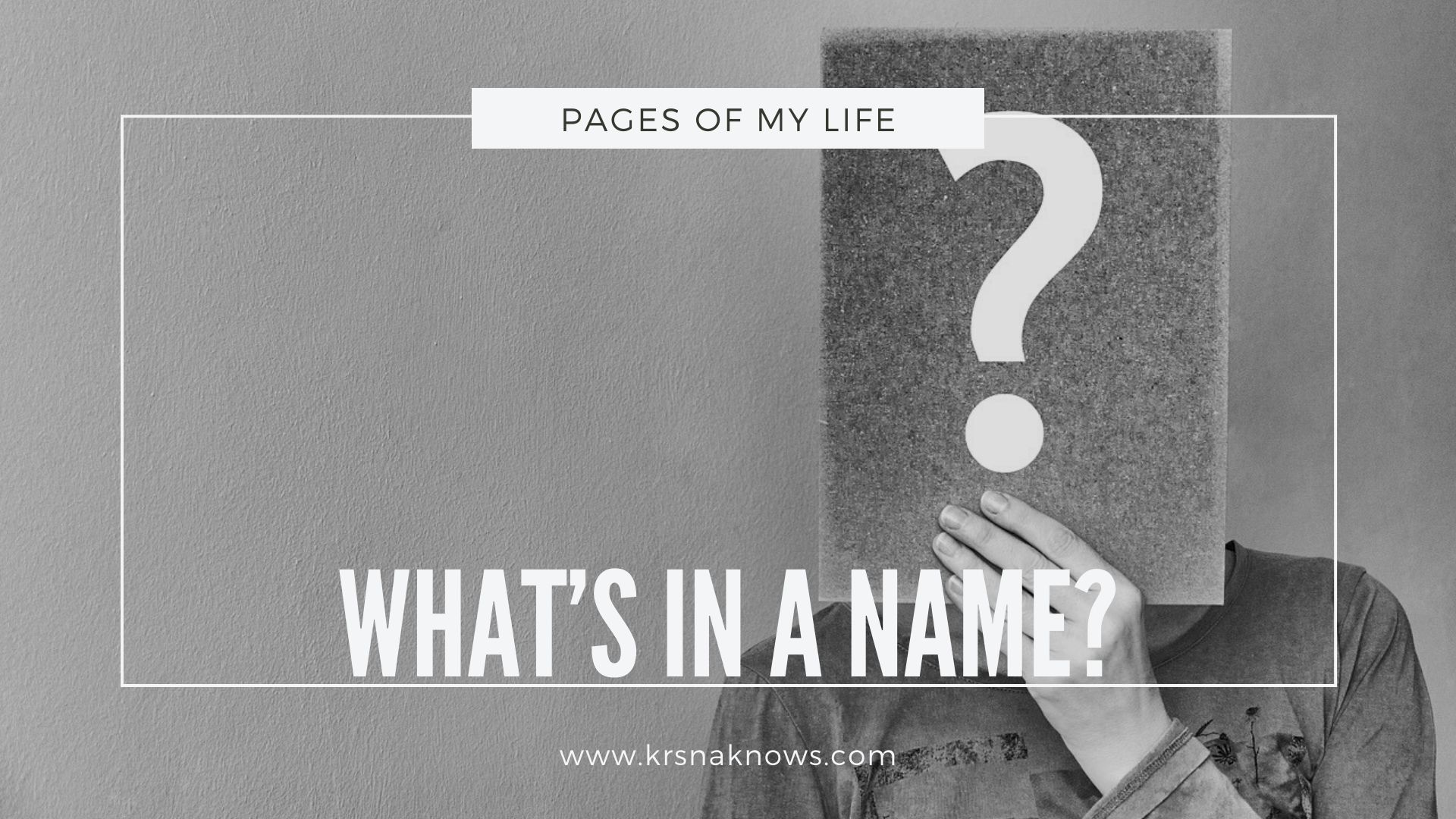 What’s in a name?